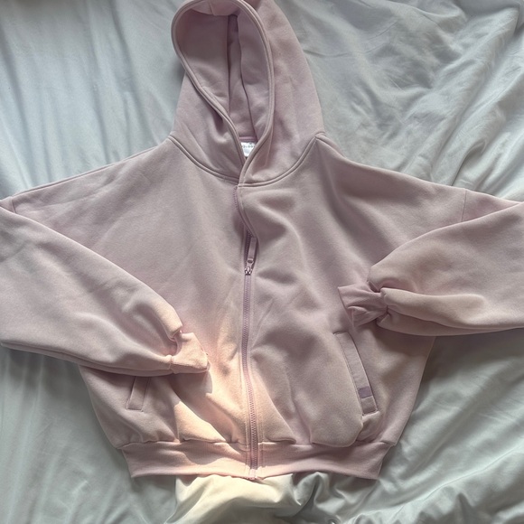 Blogilates Pink Zip-Up Hoodie - Picture 2 of 11